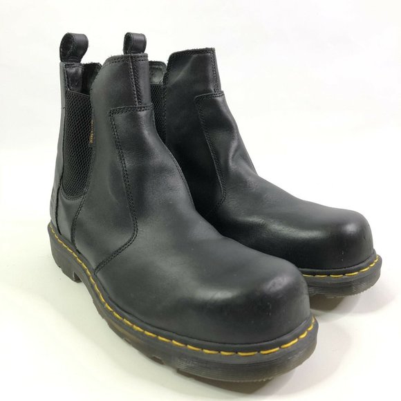 dr. martens men's fusion safety-toe chelsea boot